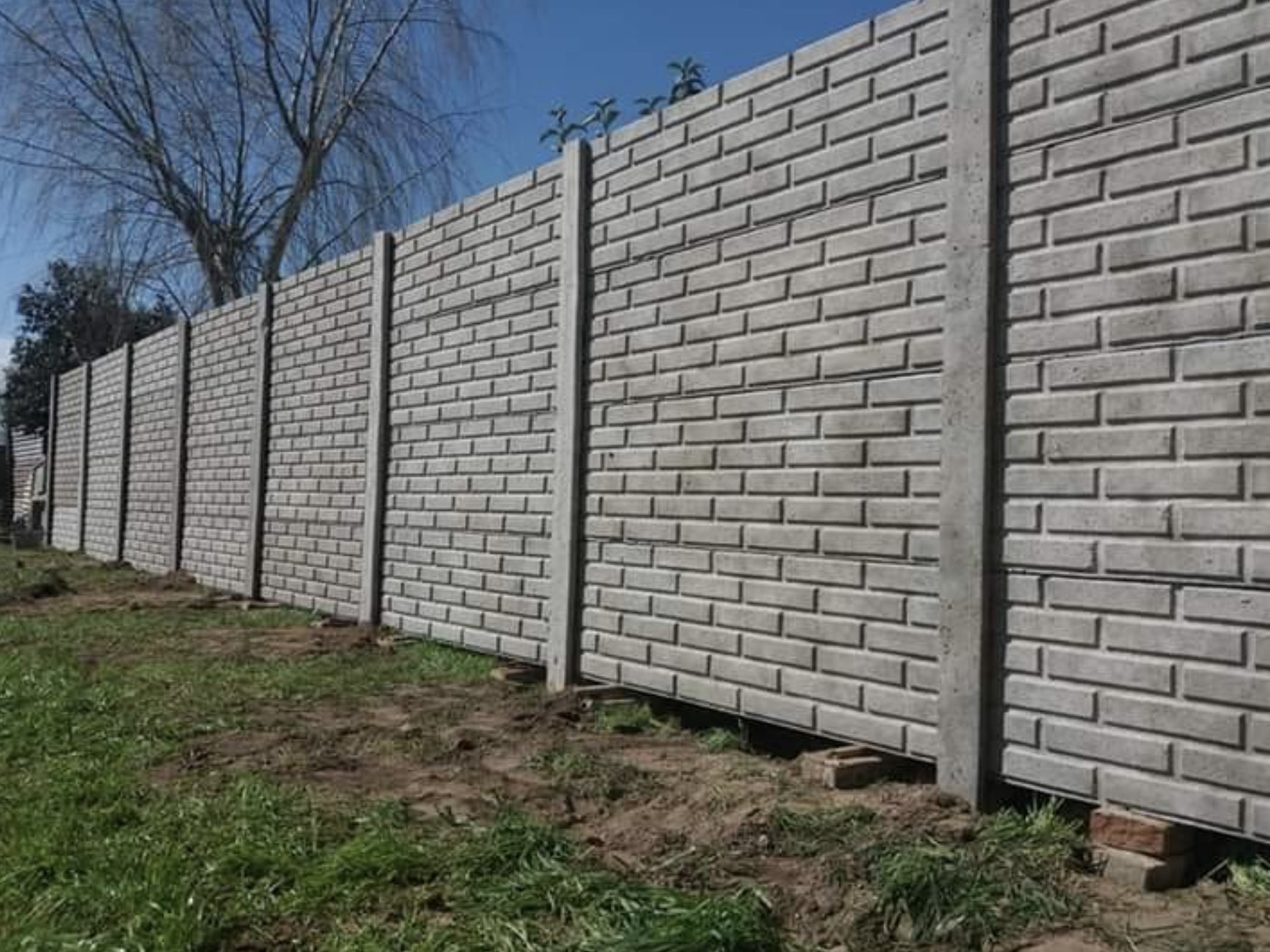 this image shows block wall in Chino Hills, California